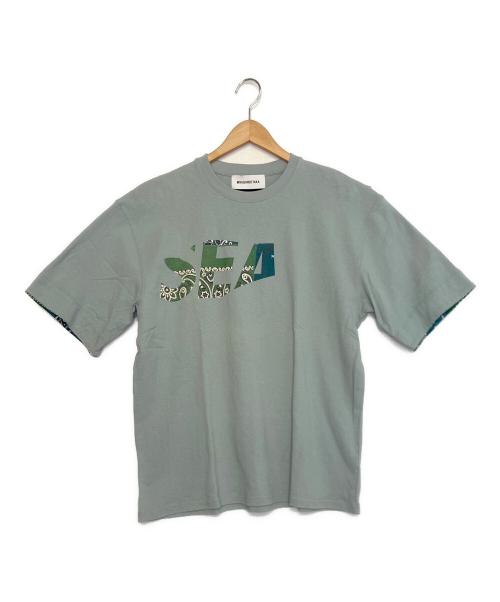 WIND AND SEA（ウィンダンシー）WIND AND SEA (ウィンダンシー) 半袖Tシャツ スカイブルー サイズ:Ｌの古着・服飾アイテム