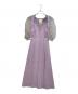 Ameri（アメリ）の古着「AMERI アメリ シアー袖 セットワンピース CLIONE SLEEVE DRESS」｜ラベンダー