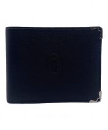 Cartier（カルティエ）の古着「2つ折り財布」｜ブラック