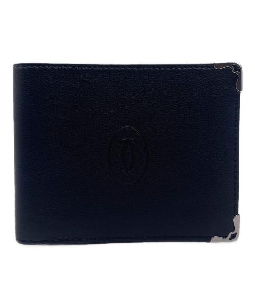 Cartier（カルティエ）Cartier (カルティエ) 2つ折り財布 ブラックの古着・服飾アイテム