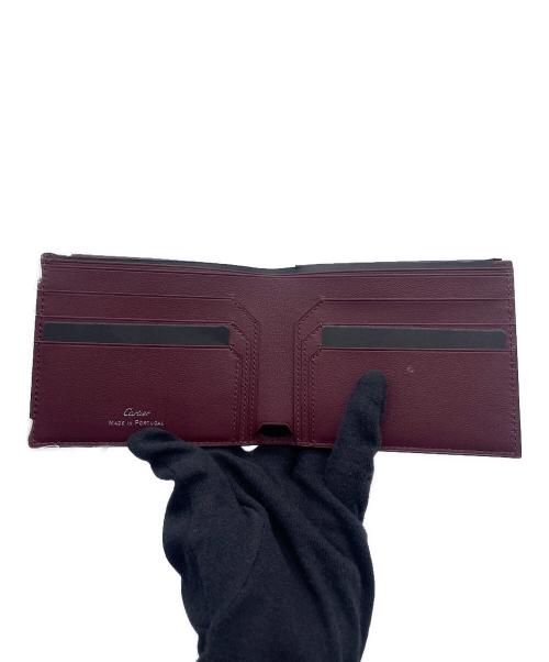 Cartier（カルティエ）Cartier (カルティエ) 2つ折り財布 ブラックの古着・服飾アイテム
