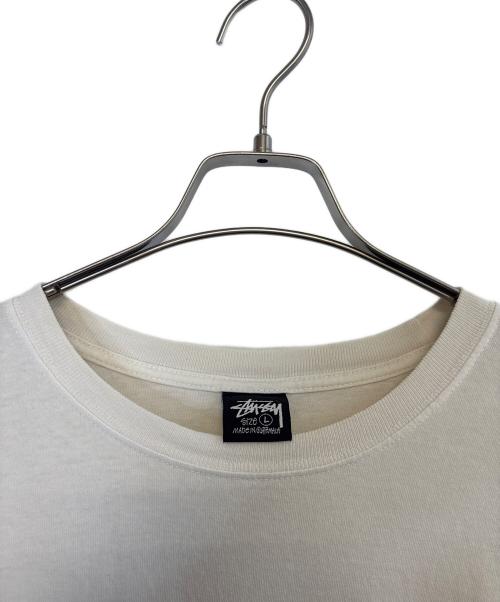 stussy（ステューシー）stussy (ステューシー) 半袖カットソー ホワイト サイズ:Lの古着・服飾アイテム