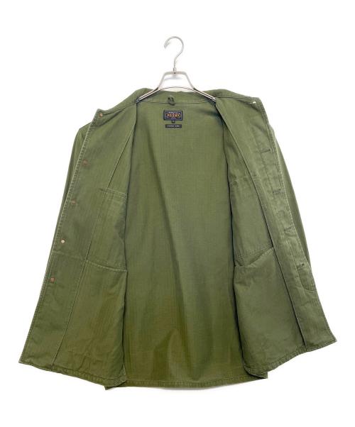 BEAMS（ビームス）BEAMS (ビームス) ミリタリーシャツジャケット グリーン サイズ:XLの古着・服飾アイテム