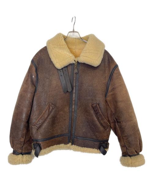 AVIREX（アヴィレックス）AVIREX (アヴィレックス) ボマージャケット ブラウン サイズ:42の古着・服飾アイテム