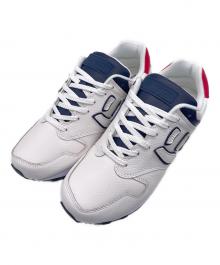 Sangacio（サンガッチョ）の古着「ローカットスニーカー」｜ホワイト×ネイビー