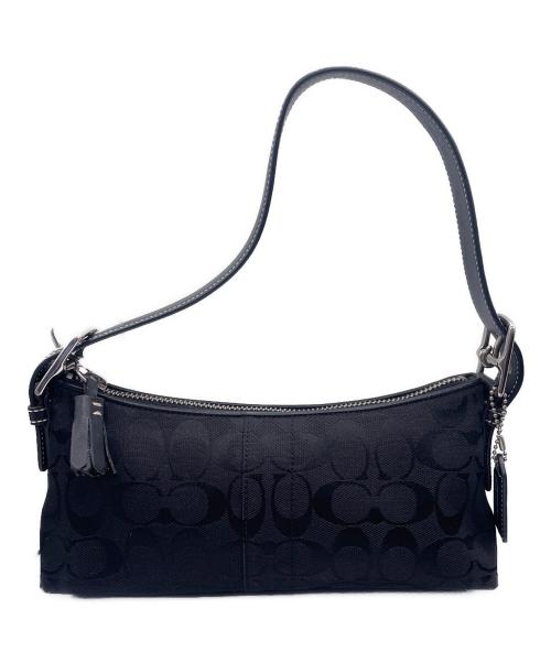 COACH（コーチ）COACH (コーチ) アクセサリーポーチ ブラックの古着・服飾アイテム