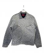 SUPREMEシュプリーム）の古着「ジャケット」｜ブルー×グレー