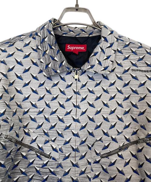 SUPREME（シュプリーム）SUPREME (シュプリーム) ジャケット ブルー×グレー サイズ:Mの古着・服飾アイテム
