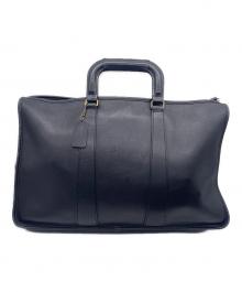 COACH（コーチ）の古着「レザーブリーフケース」｜ブラック