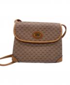 GUCCIグッチ）の古着「ショルダーバッグ」｜ベージュ×ブラウン