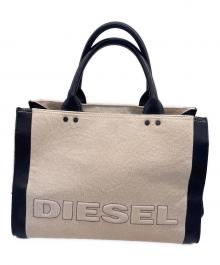 DIESEL（ディーゼル）の古着「2WAYショルダーバッグ」｜アイボリー×ブラック