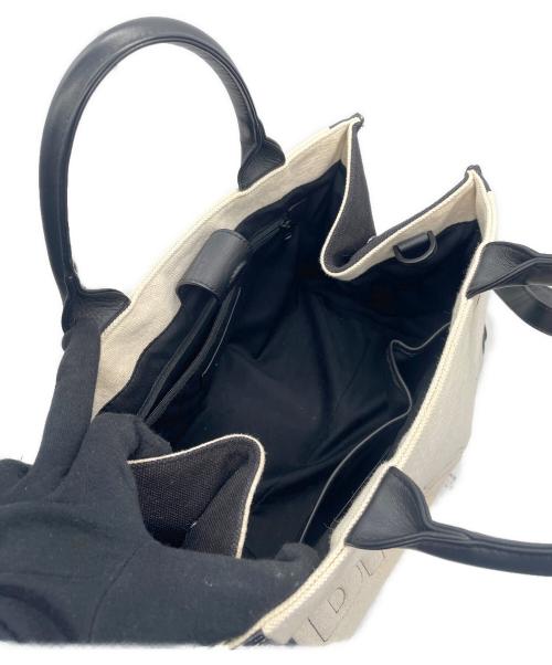 DIESEL（ディーゼル）DIESEL (ディーゼル) 2WAYショルダーバッグ アイボリー×ブラックの古着・服飾アイテム