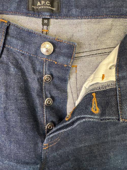 A.P.C.（アーペーセー）A.P.C. (アーペーセー) セルビッチデニムパンツ インディゴ サイズ:W30の古着・服飾アイテム