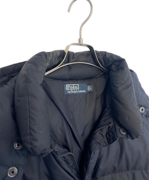 POLO RALPH LAUREN（ポロ・ラルフローレン）POLO RALPH LAUREN (ポロ・ラルフローレン) ダウンジャケット ブラック サイズ:Lの古着・服飾アイテム
