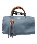 GUCCIグッチ）の古着「2WAYショルダーバッグ」｜スカイブルー