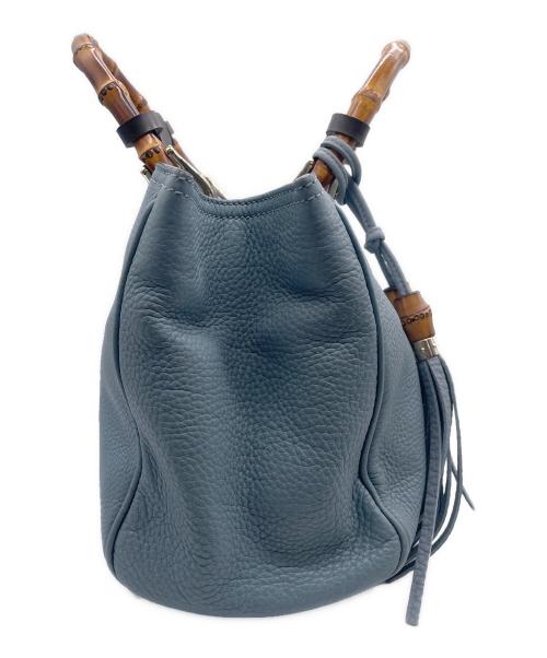 GUCCI（グッチ）GUCCI (グッチ) 2WAYショルダーバッグ スカイブルーの古着・服飾アイテム