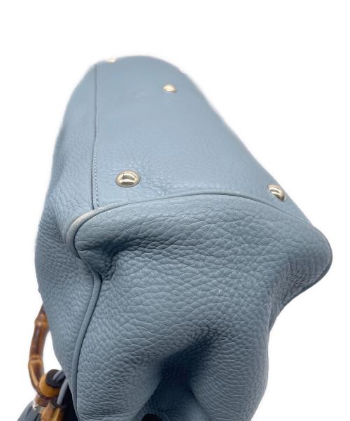 GUCCI（グッチ）GUCCI (グッチ) 2WAYショルダーバッグ スカイブルーの古着・服飾アイテム