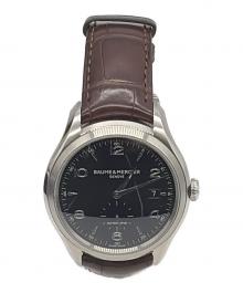 BAUME & MERCIER（ボームアンドメルシエ）の古着「リストウォッチ」｜ブラック