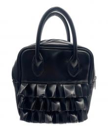 COMME des GARCONS GIRL（コムデギャルソンガール）の古着「フリルハンドバッグ」｜ブラック