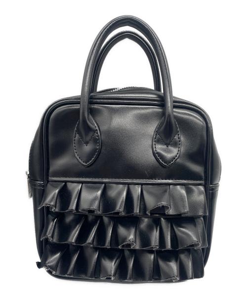 COMME des GARCONS GIRL（コムデギャルソンガール）COMME des GARCONS GIRL (コムデギャルソンガール) フリルハンドバッグ ブラックの古着・服飾アイテム