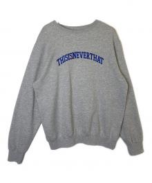 thisisneverthat（ディスイズネバーザット）の古着「スウェット」｜グレー