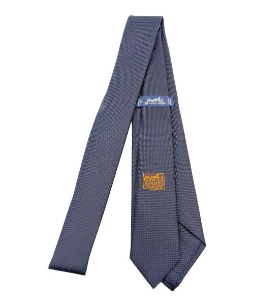 HERMES（エルメス）HERMES (エルメス) ネクタイ ネイビー サイズ:不明の古着・服飾アイテム