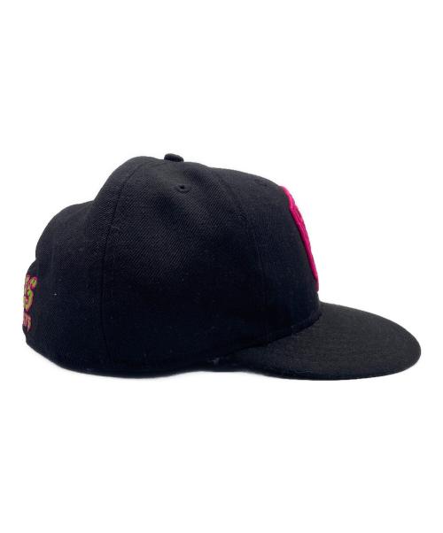 New Era（ニューエラ）New Era (ニューエラ) キャップ ブラック サイズ:7 1/2（59.6cm）の古着・服飾アイテム