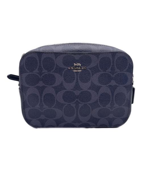 COACH（コーチ）COACH (コーチ) ショルダーバッグ ネイビーの古着・服飾アイテム