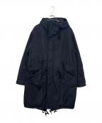 KATHARINE HAMNETTキャサリンハムネット）の古着「中綿コート」｜ブラック