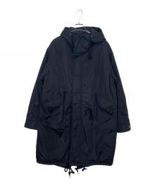 KATHARINE HAMNETT（キャサリンハムネット）の古着「中綿コート」｜ブラック