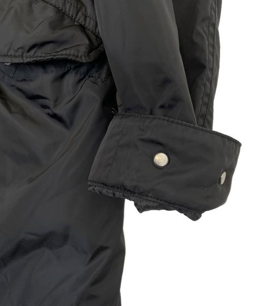 KATHARINE HAMNETT（キャサリンハムネット）KATHARINE HAMNETT (キャサリンハムネット) 中綿コート ブラック サイズ:Mの古着・服飾アイテム