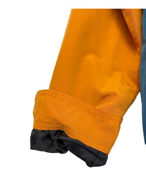 MOMOTARO JEANS（桃太郎ジーンズ）MOMOTARO JEANS (桃太郎ジーンズ) ナイロンパーカー オレンジ×ブルー サイズ:40の古着・服飾アイテム