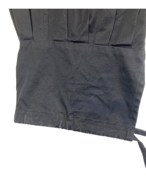 LEINWANDE（ラインヴァンド）LEINWANDE (ラインヴァンド) ハイウエストドローコードカーゴパンツ ブラック サイズ:FREEの古着・服飾アイテム