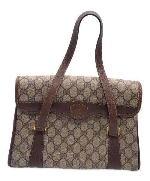 GUCCI（グッチ）GUCCI (グッチ) トートバッグ ブラウンの古着・服飾アイテム