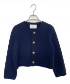 MACPHEEマカフィー）の古着「厚手カーディガン」｜ネイビー