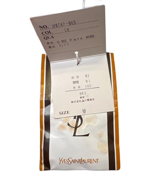 Yves Saint Laurent（イヴサンローラン）Yves Saint Laurent (イヴサンローラン) ダブルブレストコート レッド サイズ:M 未使用品の古着・服飾アイテム
