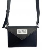 MM6 Maison Margielaエムエムシックスメゾンマルジェラ）の古着「ミニショルダーバッグ」｜ブラック