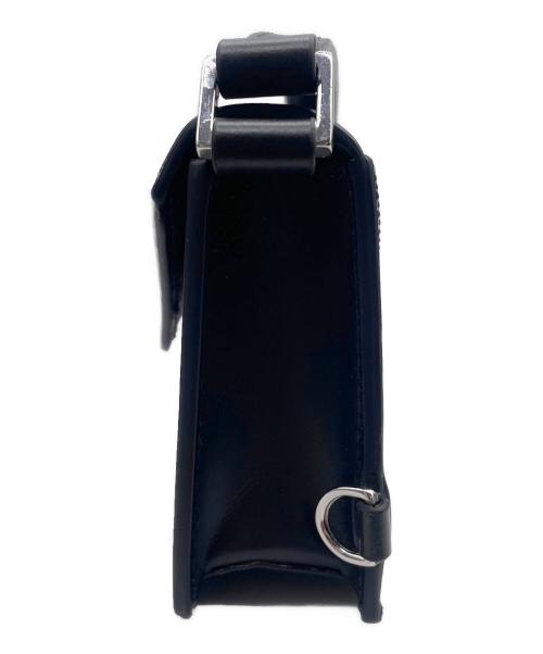 MM6 Maison Margiela（エムエムシックスメゾンマルジェラ）MM6 Maison Margiela (エムエムシックスメゾンマルジェラ) ミニショルダーバッグ ブラックの古着・服飾アイテム