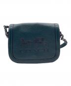 COACHコーチ）の古着「ショルダーバッグ」｜グリーン