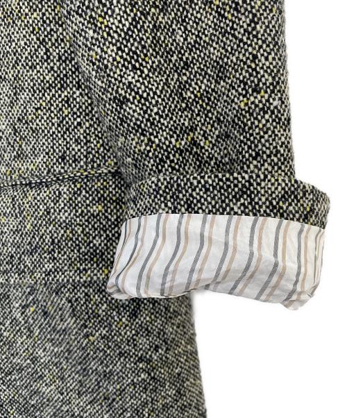 BOSS（ボス）BOSS (ボス) コート イエロー×グレー サイズ:48の古着・服飾アイテム