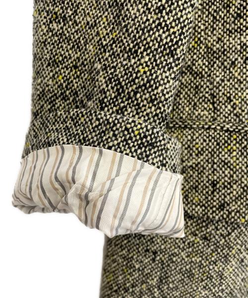 BOSS（ボス）BOSS (ボス) コート イエロー×グレー サイズ:48の古着・服飾アイテム