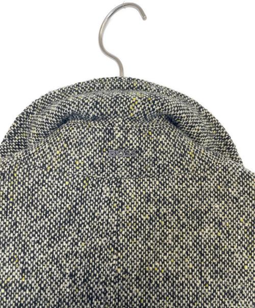 BOSS（ボス）BOSS (ボス) コート イエロー×グレー サイズ:48の古着・服飾アイテム