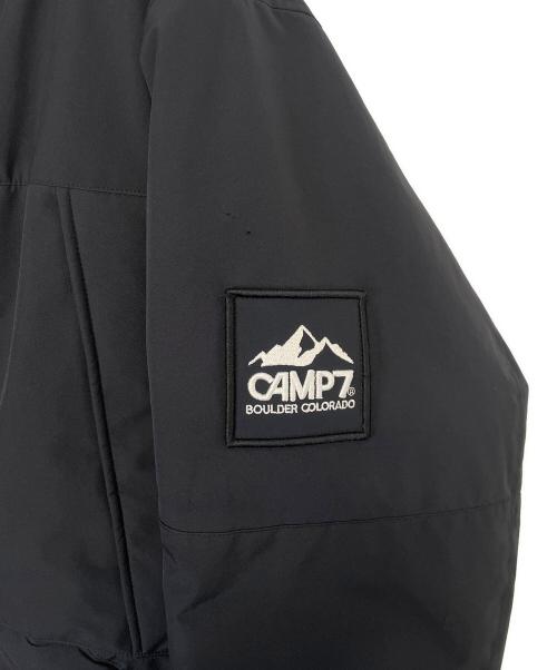 CAMP 7（キャンプ７）CAMP 7 (キャンプ７) sympatexコンビダウン ブラック サイズ:XLの古着・服飾アイテム