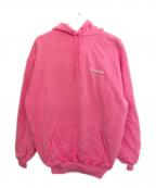 BALENCIAGAバレンシアガ）の古着「キャンペーンロゴパーカー」｜ピンク