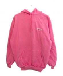 BALENCIAGA（バレンシアガ）の古着「キャンペーンロゴパーカー」｜ピンク