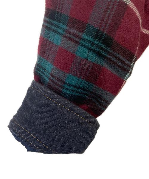 JUNYA WATANABE MAN（ジュンヤワタナベマン）JUNYA WATANABE MAN (ジュンヤワタナベマン) LEVI'S (リーバイス) 長袖シャツ レッド サイズ:XSの古着・服飾アイテム