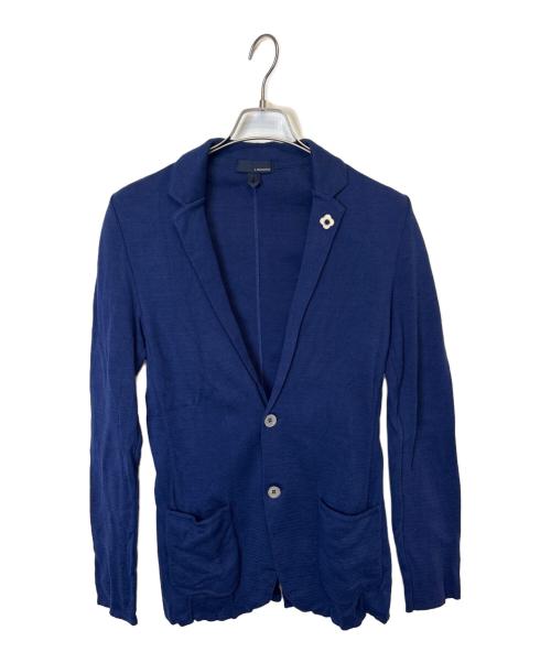 LARDINI（ラルディーニ）LARDINI (ラルディーニ) カーディガン ネイビー サイズ:Mの古着・服飾アイテム