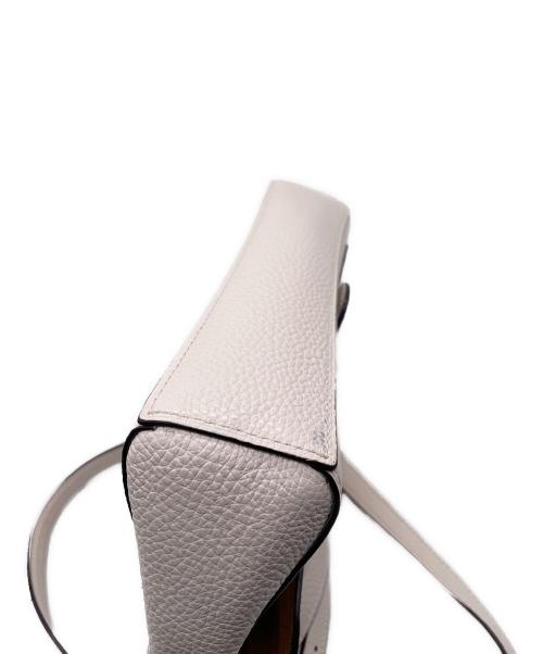 COACH（コーチ）COACH (コーチ) ショルダーバッグ アイボリー×ブラウンの古着・服飾アイテム