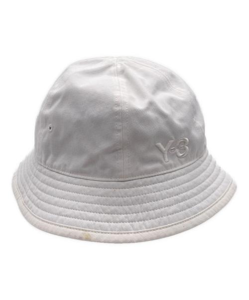 adidas×YOHJI YAMAMOTO（アディダス×ヨウジヤマモト）adidas×YOHJI YAMAMOTO (アディダス×ヨウジヤマモト) ハット ホワイト サイズ:58cmの古着・服飾アイテム