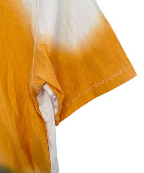 LOEWE（ロエベ）LOEWE (ロエベ) 半袖カットソー ホワイト×オレンジ サイズ:Sの古着・服飾アイテム